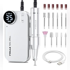 Nail drill and power bank